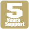 5Years Support